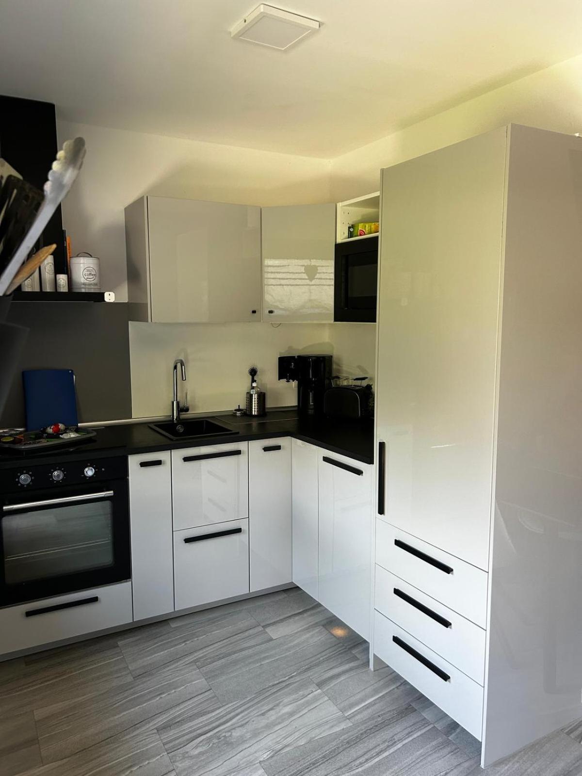 Appartamento Zum Waldblick Fuenfseen Esterno foto